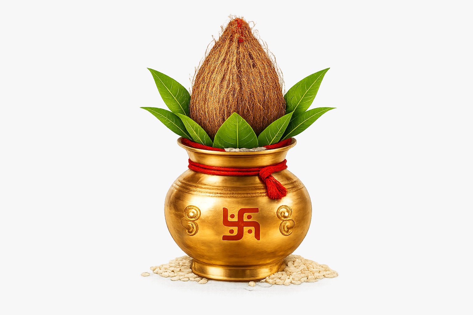 कलश और नारियल